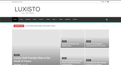 Desktop Screenshot of luxisto.com